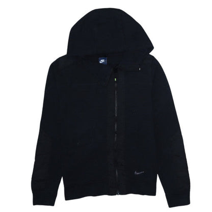 Mens UK Size M Nike Black Full Zip Hoodie