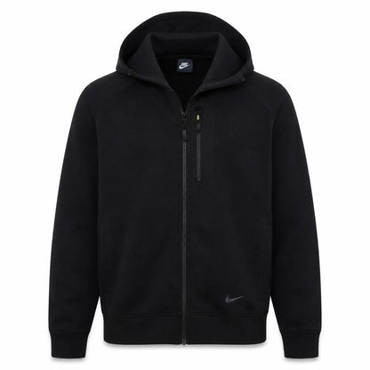 Mens UK Size M Nike Black Full Zip Hoodie