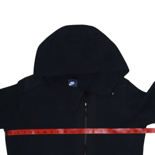 Mens UK Size M Nike Black Full Zip Hoodie