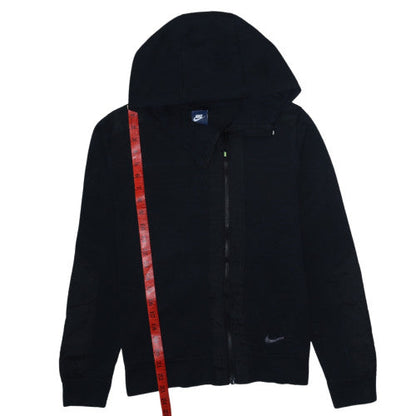 Mens UK Size M Nike Black Full Zip Hoodie