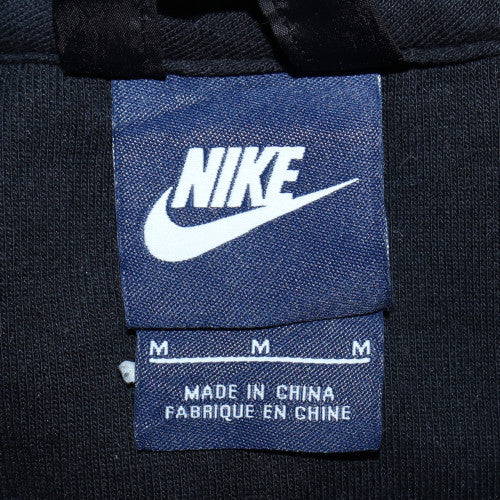 Mens UK Size M Nike Black Full Zip Hoodie