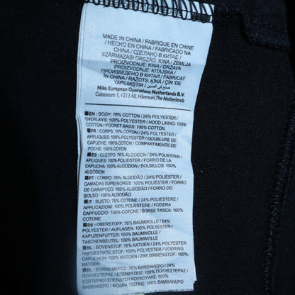 Mens UK Size M Nike Black Full Zip Hoodie