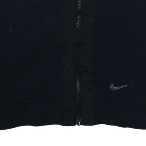 Mens UK Size M Nike Black Full Zip Hoodie