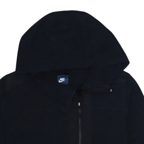 Mens UK Size M Nike Black Full Zip Hoodie