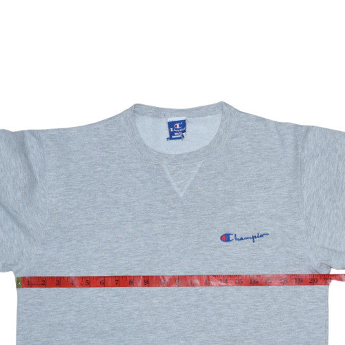 Mens UK Size L Champion Grey Pullover Sweatshirt
