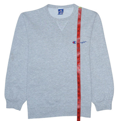 Mens UK Size L Champion Grey Pullover Sweatshirt