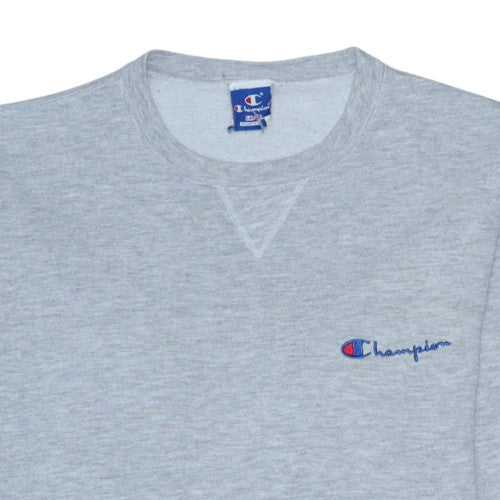 Mens UK Size L Champion Grey Pullover Sweatshirt