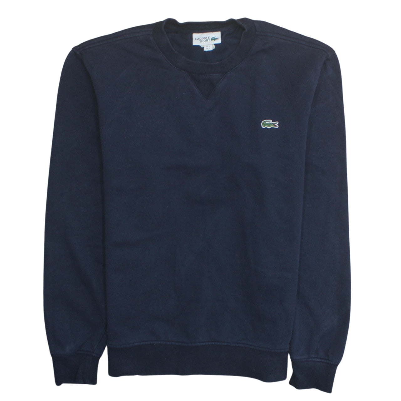 Mens UK Size M Lacoste Blue Pullover Sweatshirt