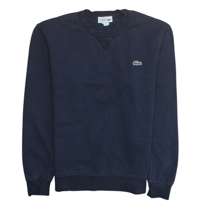 Mens UK Size M Lacoste Blue Pullover Sweatshirt