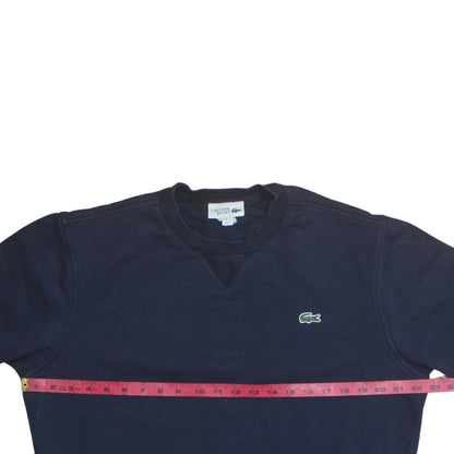 Mens UK Size M Lacoste Blue Pullover Sweatshirt