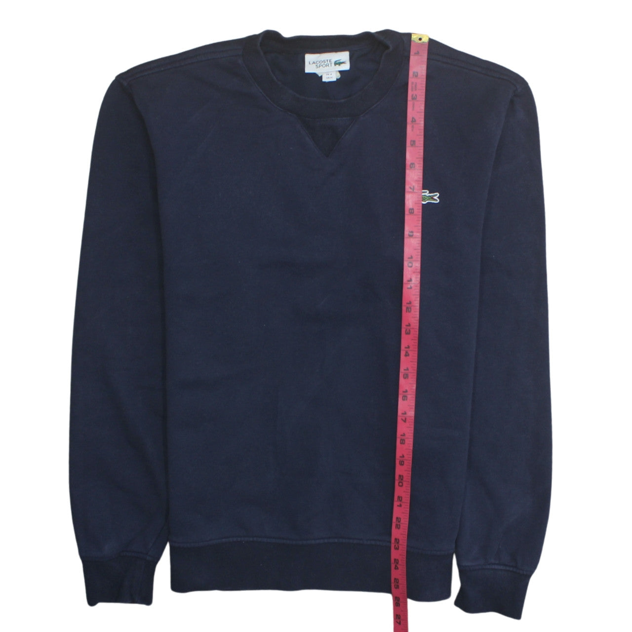 Mens UK Size M Lacoste Blue Pullover Sweatshirt