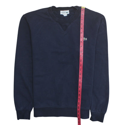 Mens UK Size M Lacoste Blue Pullover Sweatshirt