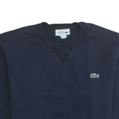 Mens UK Size M Lacoste Blue Pullover Sweatshirt