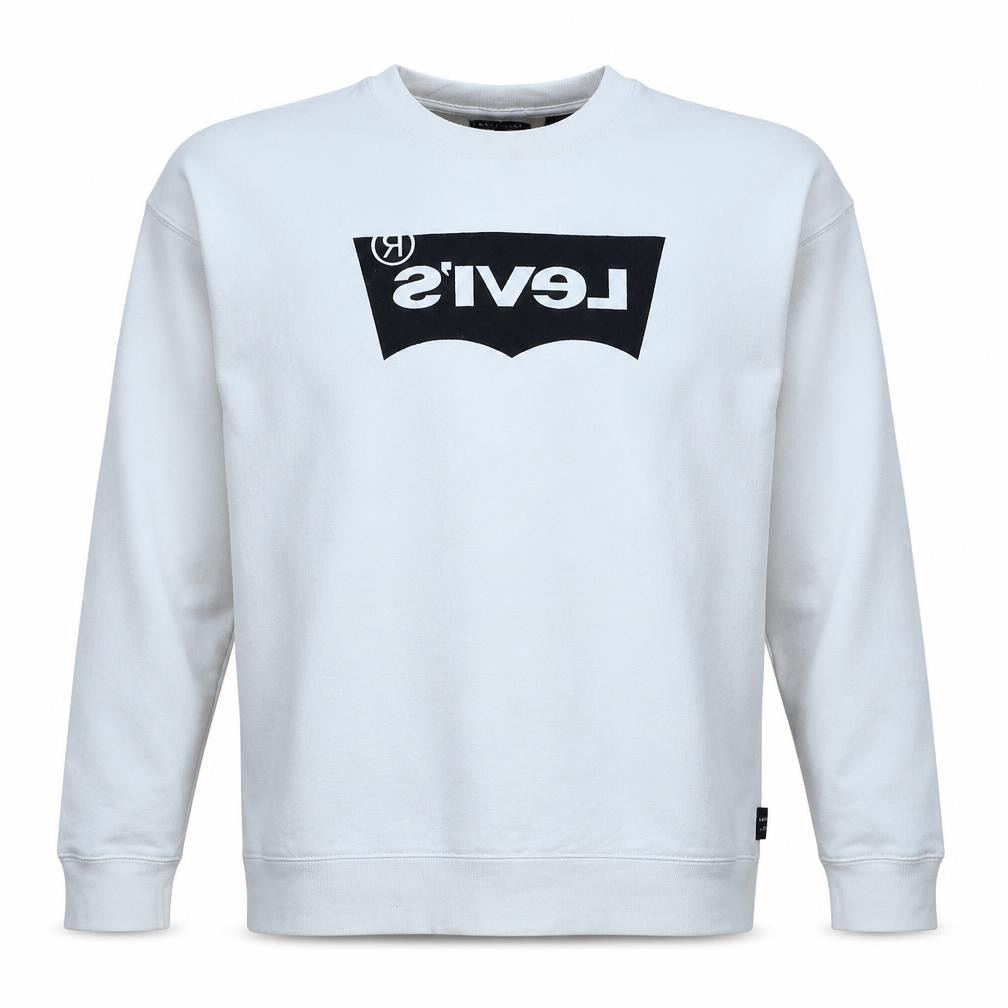 Mens UK Size XL Levi's White Pullover Sweatshirt