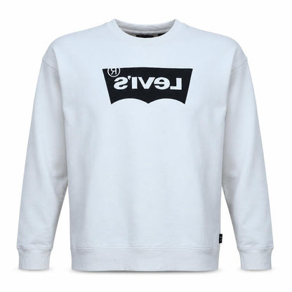 Mens UK Size XL Levi's White Pullover Sweatshirt