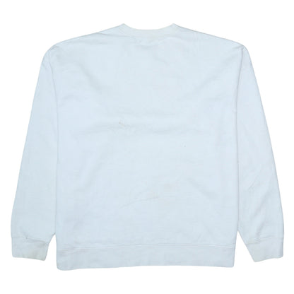 Mens UK Size XL Levi's White Pullover Sweatshirt