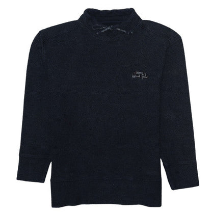 Mens UK Size L Weird Fish Blue Pullover Sweatshirt