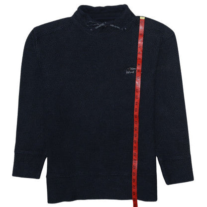Mens UK Size L Weird Fish Blue Pullover Sweatshirt