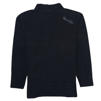 Mens UK Size L Weird Fish Blue Pullover Sweatshirt