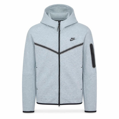 Mens UK Size XS Nike Grey Full Zip Hoodie
