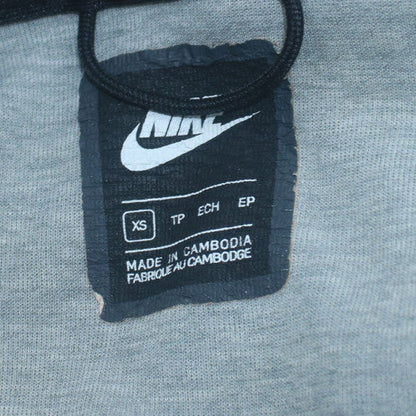 Mens UK Size XS Nike Grey Full Zip Hoodie