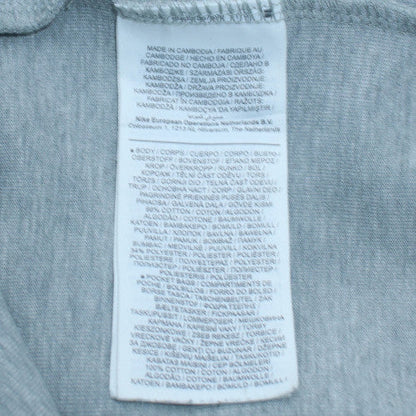 Mens UK Size XS Nike Grey Full Zip Hoodie