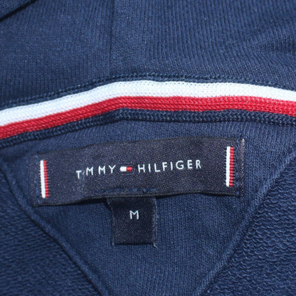 Mens UK Size M Tommy Hilfiger Blue Full Zip Hoodie