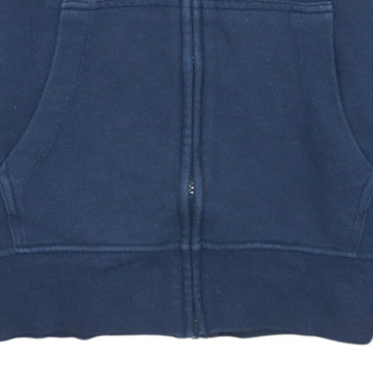 Mens UK Size M Tommy Hilfiger Blue Full Zip Hoodie