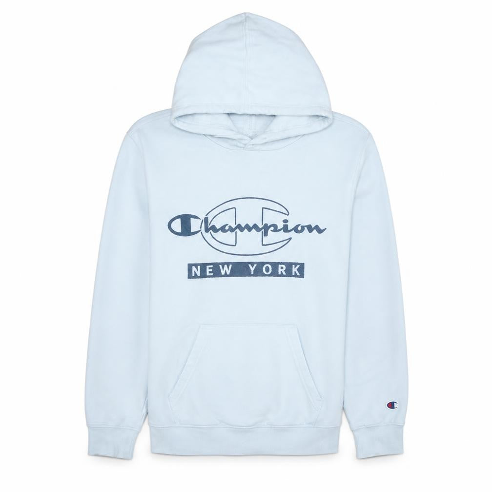 Mens UK Size XS Champion White Pullover Hoodie