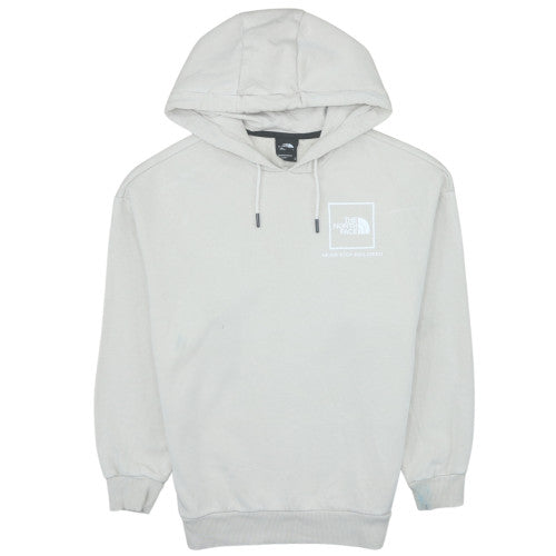 Womens UK Size M The North Face Beige Pullover Hoodie