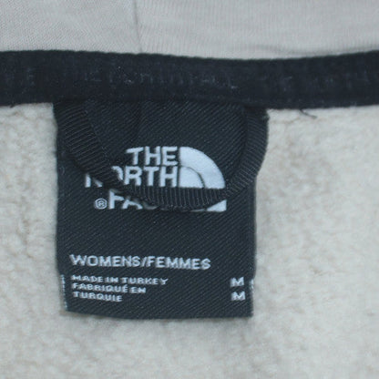 Womens UK Size M The North Face Beige Pullover Hoodie