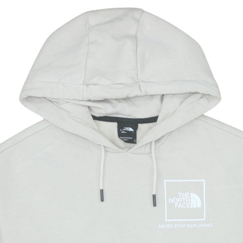 Womens UK Size M The North Face Beige Pullover Hoodie