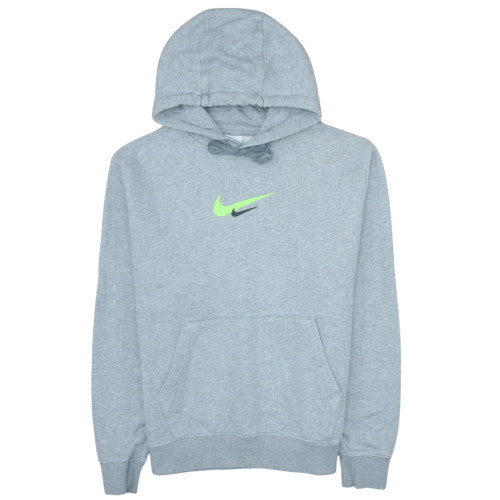 Mens UK Size M Nike Grey Pullover Hoodie