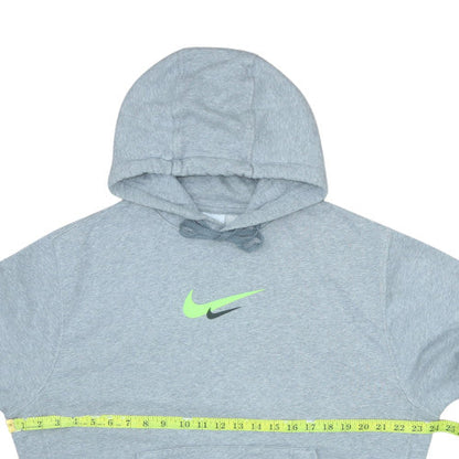 Mens UK Size M Nike Grey Pullover Hoodie
