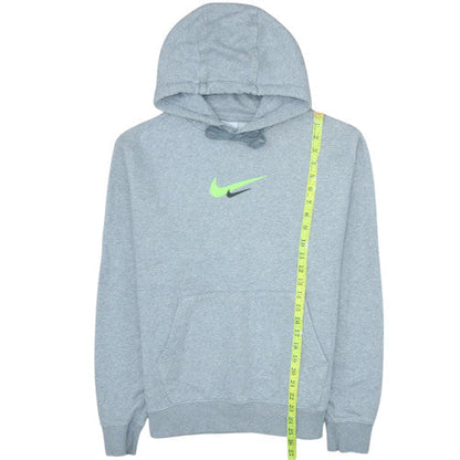 Mens UK Size M Nike Grey Pullover Hoodie