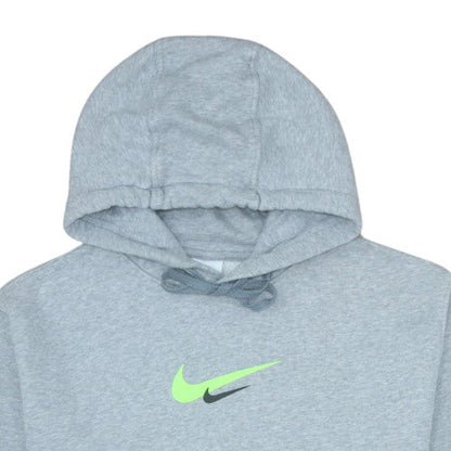 Mens UK Size M Nike Grey Pullover Hoodie
