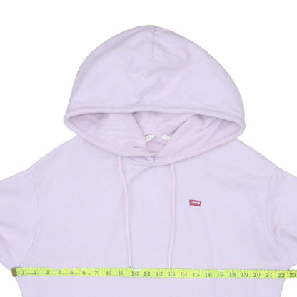 Womens UK Size M Levi's Purple Pullover Hoodie