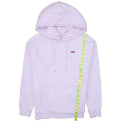 Womens UK Size M Levi's Purple Pullover Hoodie