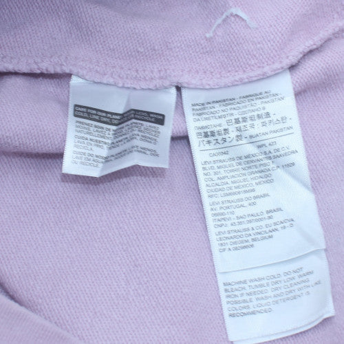 Womens UK Size M Levi's Purple Pullover Hoodie