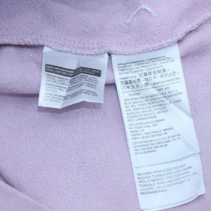 Womens UK Size M Levi's Purple Pullover Hoodie