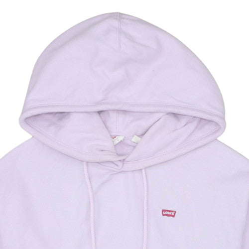 Womens UK Size M Levi's Purple Pullover Hoodie