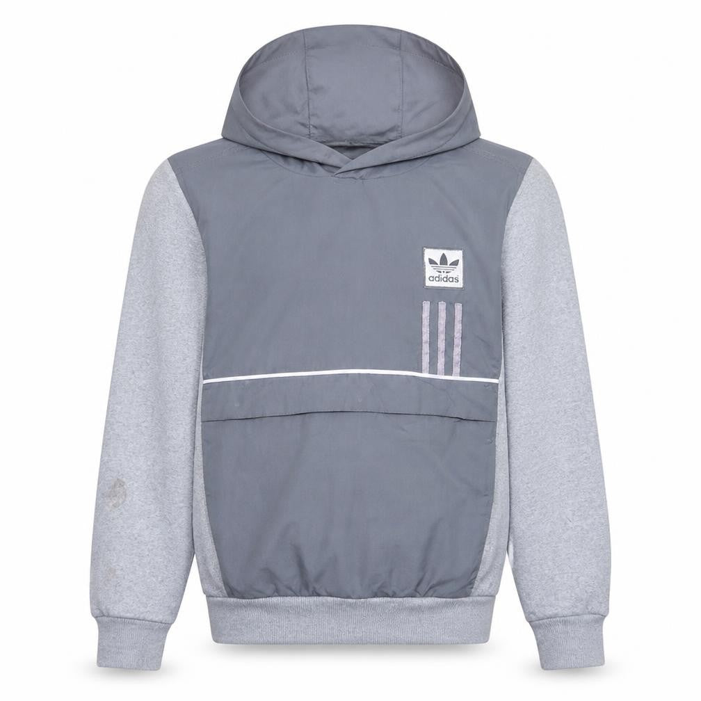 Mens UK Size S adidas Grey Pullover Hoodie