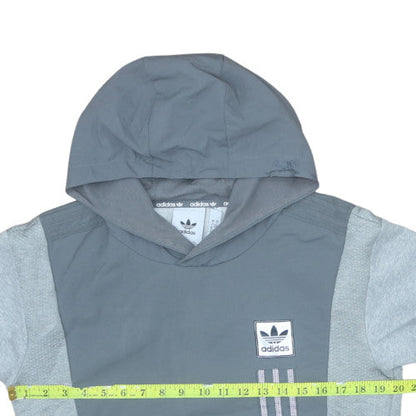Mens UK Size S adidas Grey Pullover Hoodie