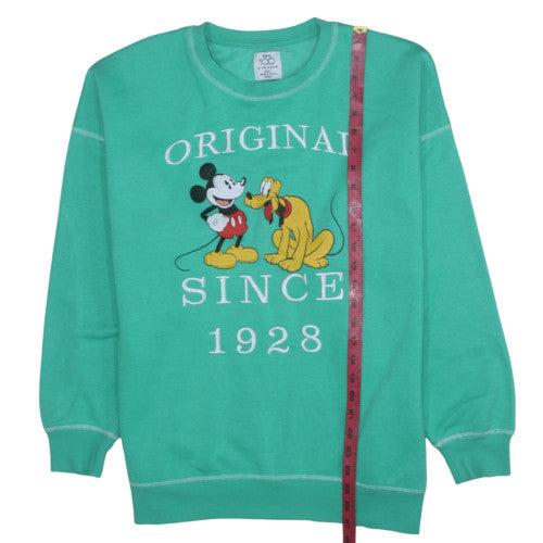 Womens UK Size L Primark Green Pullover Sweatshirt