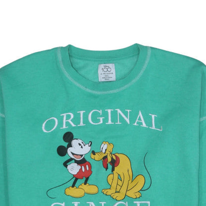 Womens UK Size L Primark Green Pullover Sweatshirt