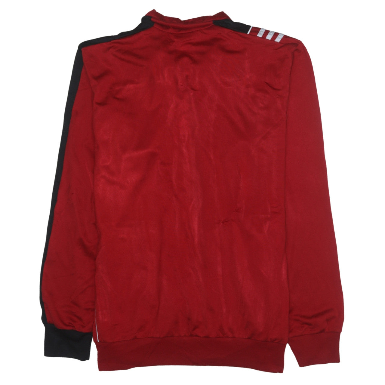 Mens UK Size M adidas Red Full Zip Sweatshirt