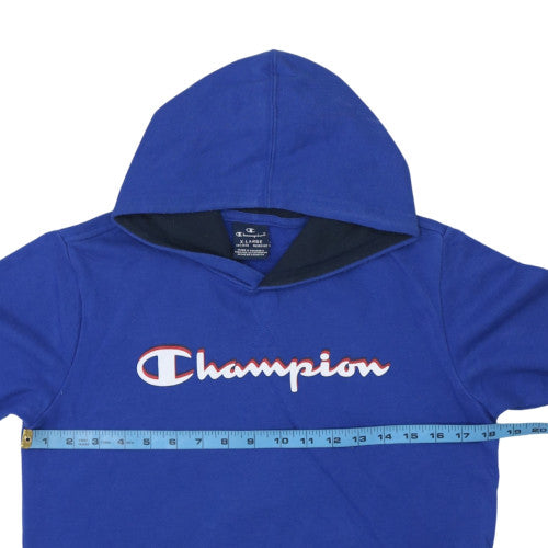Boys UK Size 13-14 Years Champion Blue Pullover Hoodie