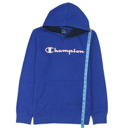 Boys UK Size 13-14 Years Champion Blue Pullover Hoodie