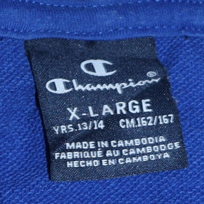 Boys UK Size 13-14 Years Champion Blue Pullover Hoodie