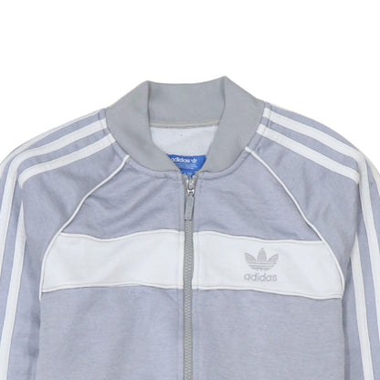 Mens UK Size S adidas Grey Full Zip Sweatshirt